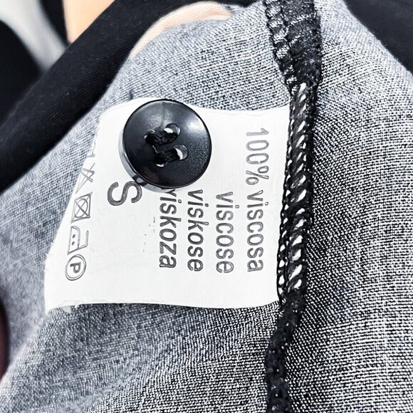 Coral Reef Print Long Sleeve Collared Button Up Shirt Top Blouse Lightweight - Picture 8 of 8